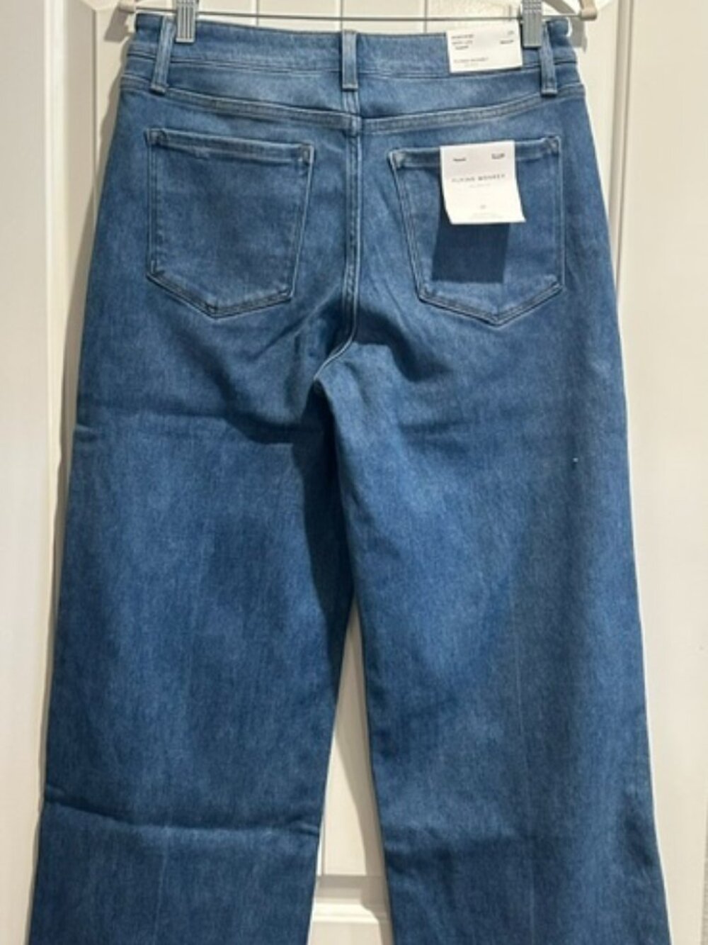 NWT Flying Monkey High Rise Wide Leg Denim Medium Wash size- 29 - Picture 3 of 4